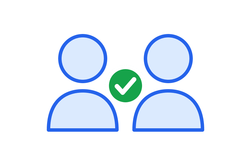 Face verification: a live selfie matched against an ID photo